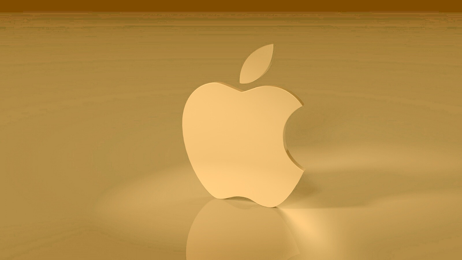 3D логотип Apple обои