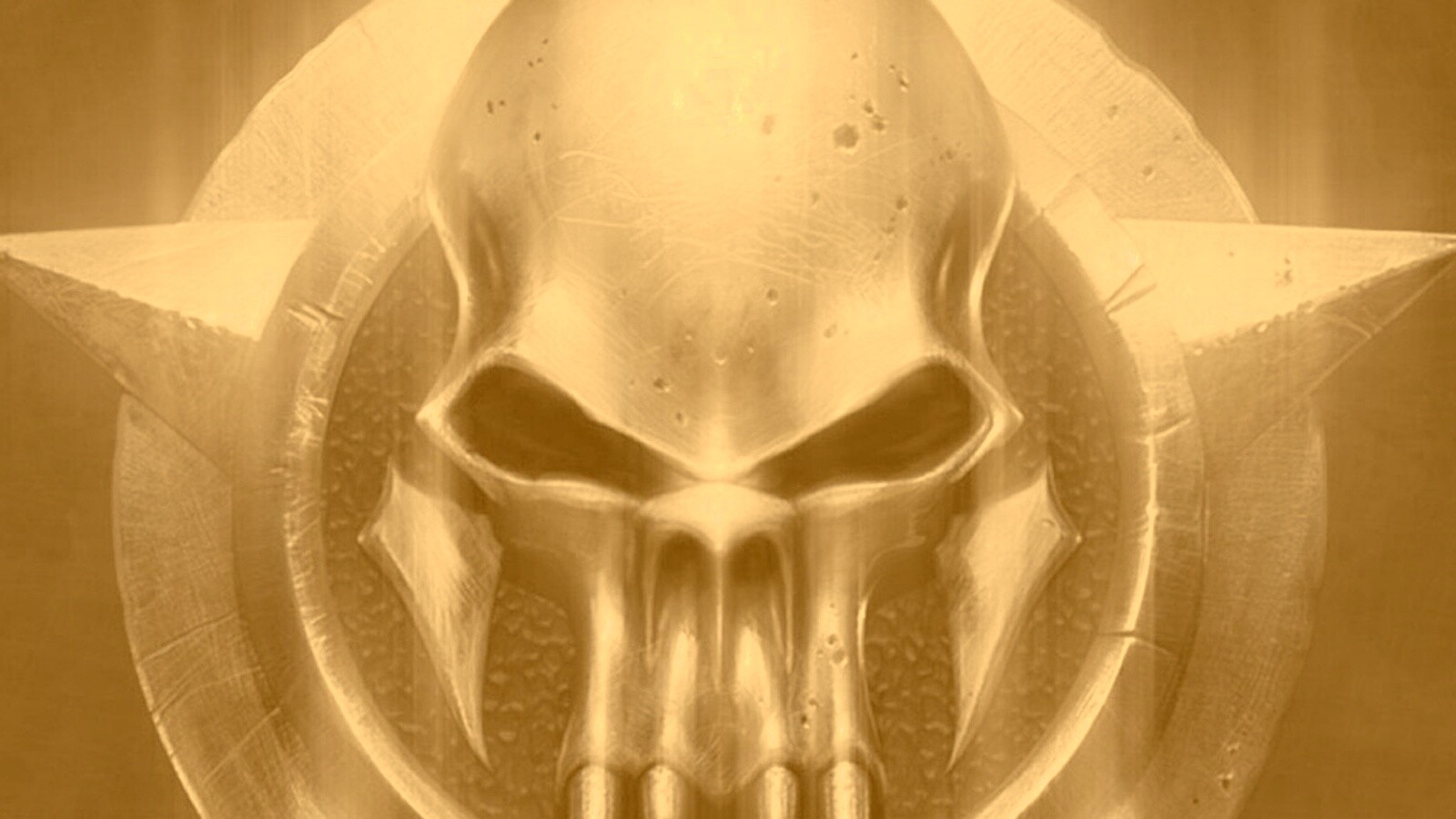 Клыкастый череп обои