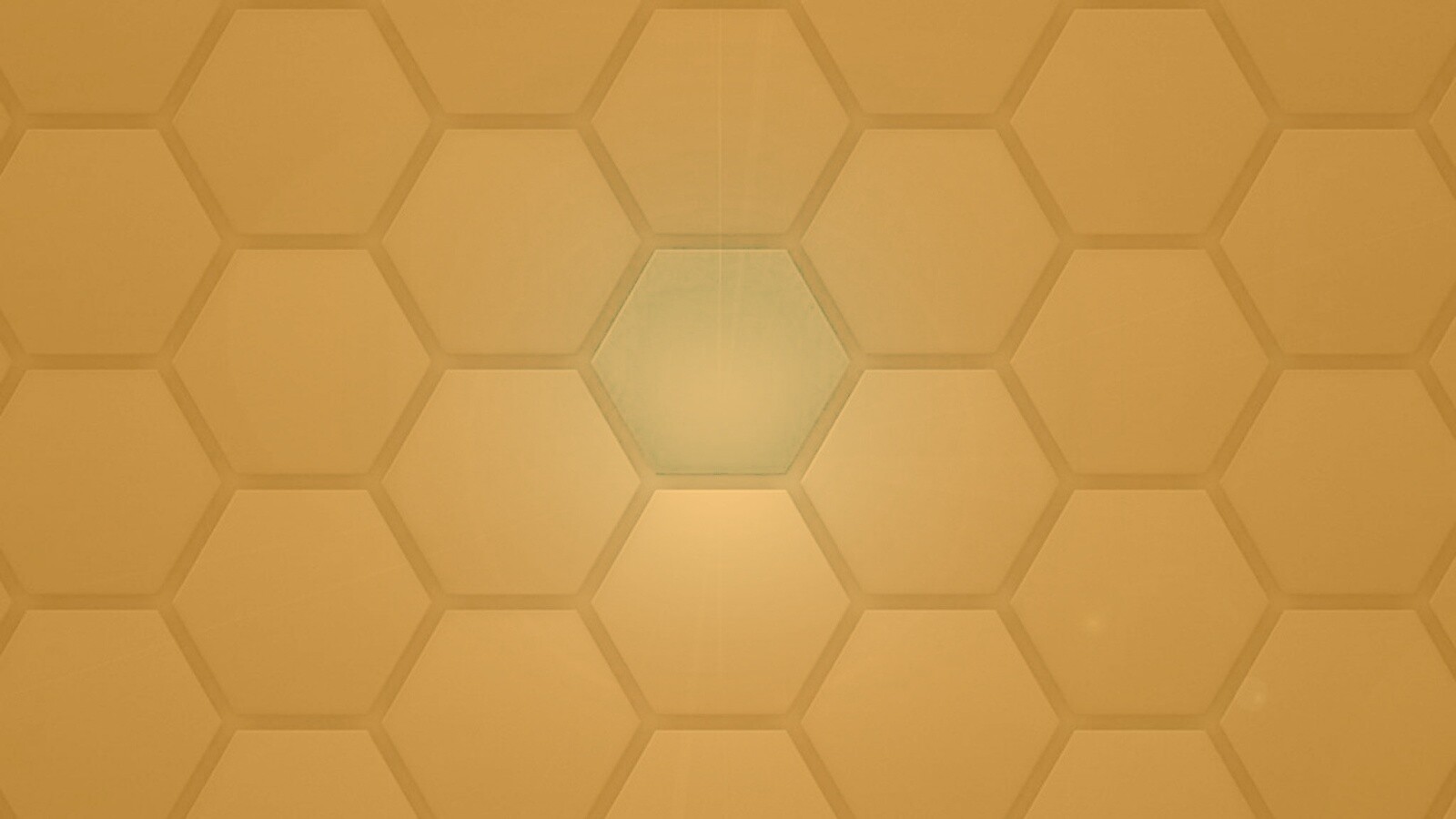 Светящийся синий шестиугольник обои