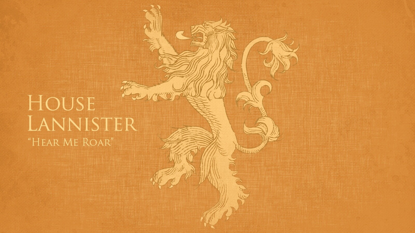 Герб дома Ланнистеров обои