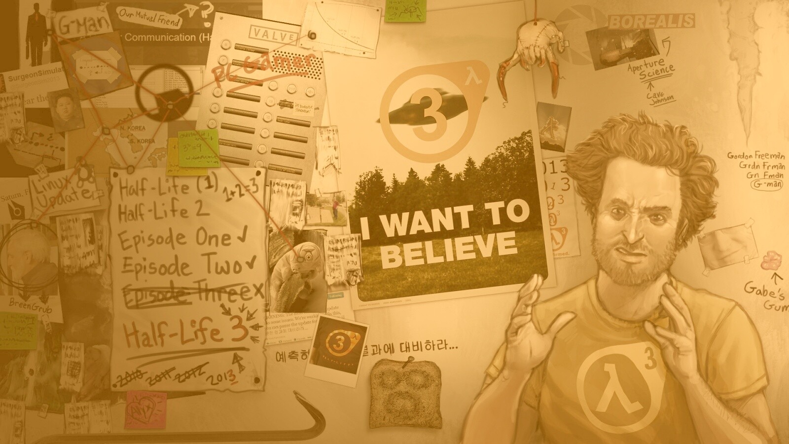 Half Life 3 - I want to believe обои