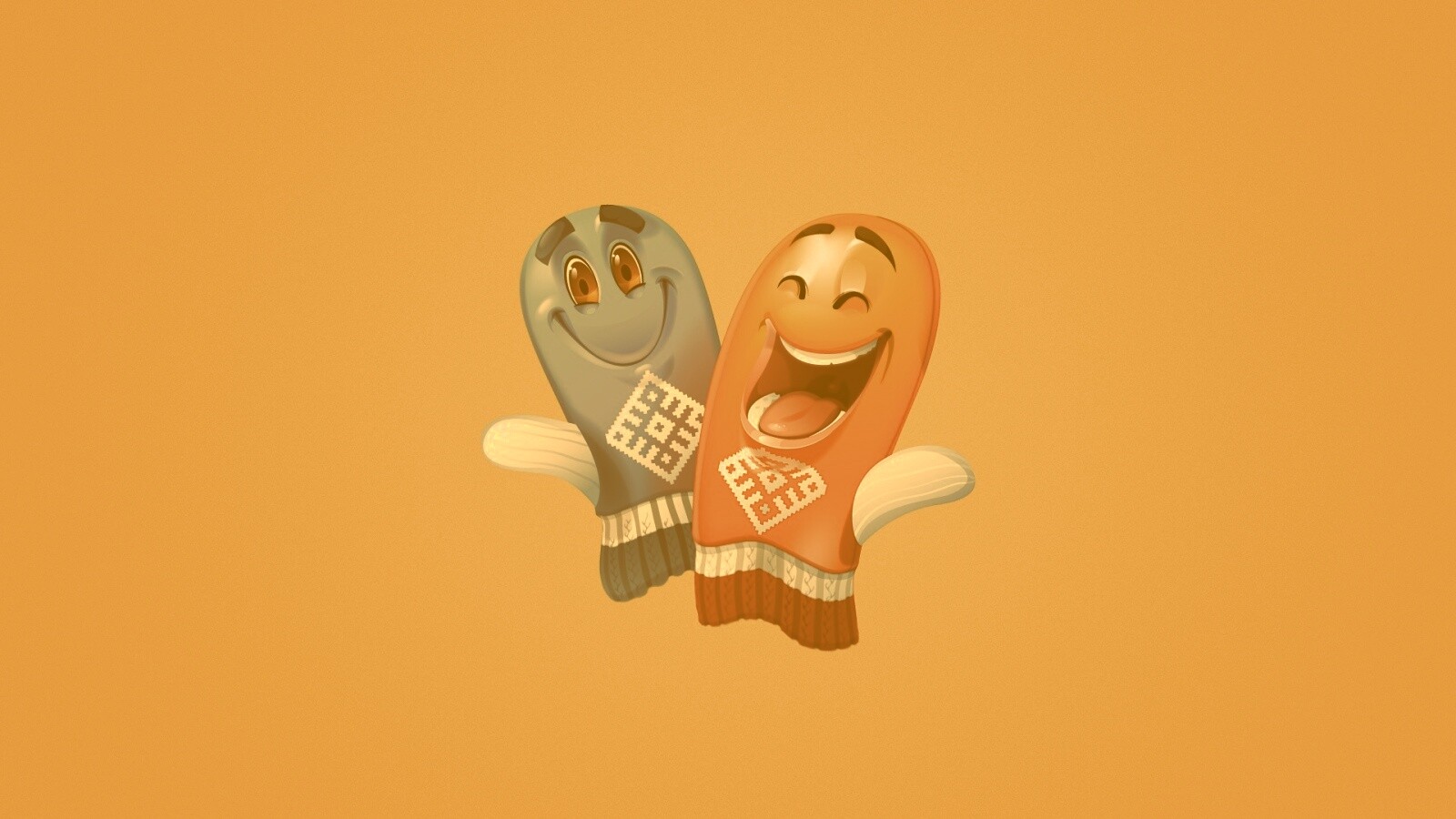 Руковички - символ олимпиады обои