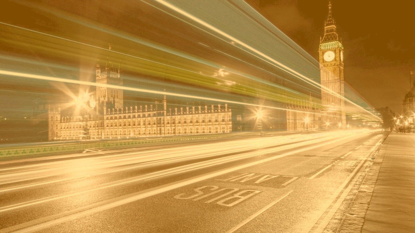 Ночной лондон обои