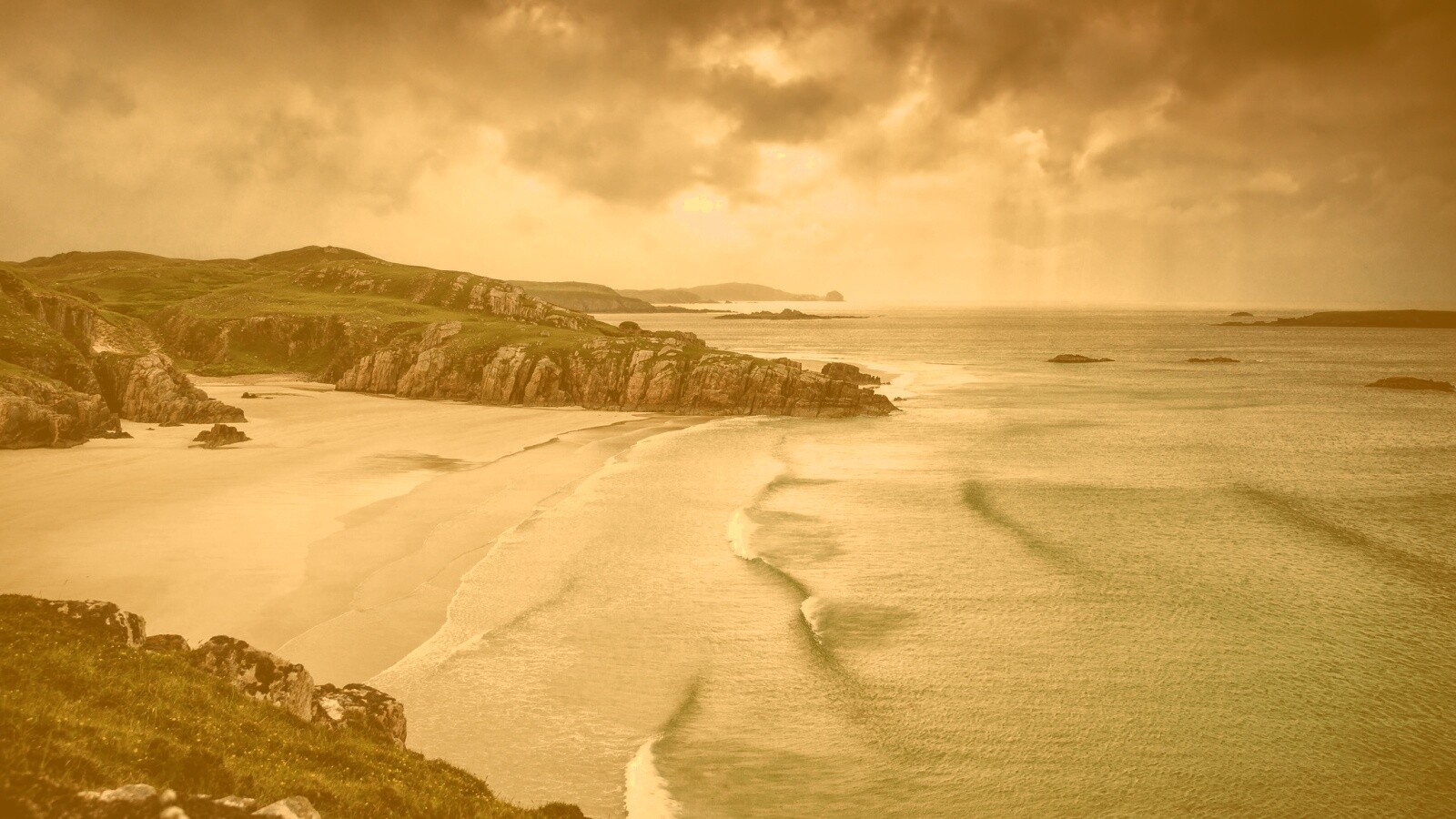 Побережье Шотландии обои