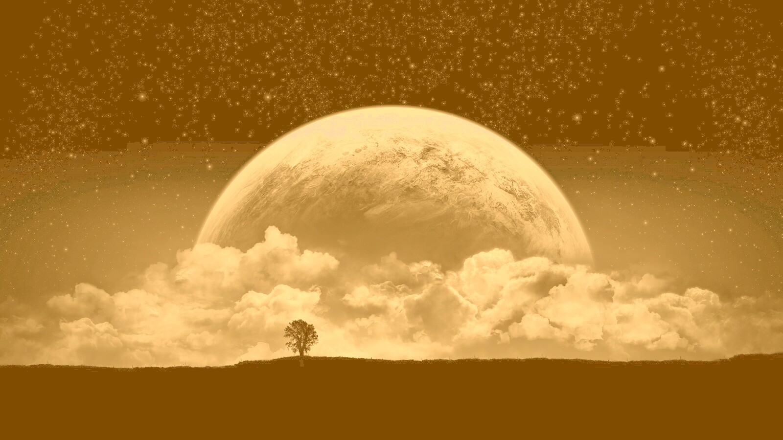 Наедине с вселенной обои