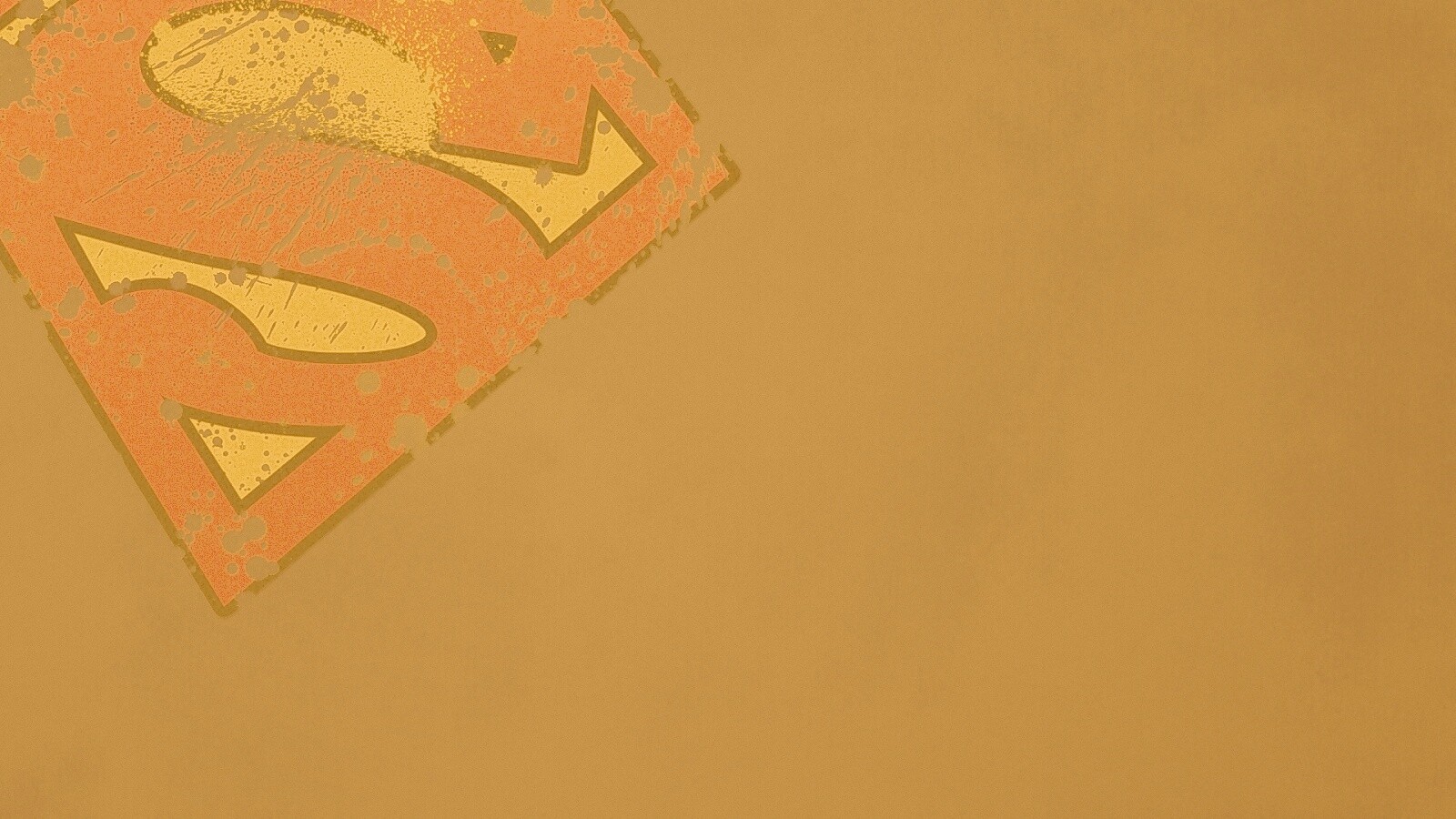 Потертый знак Супермена обои