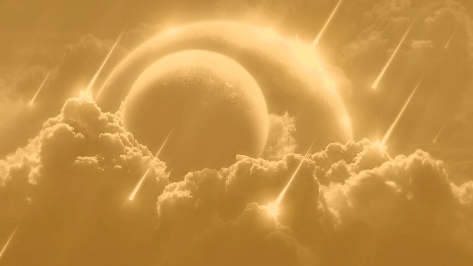 Астероидная атака обои