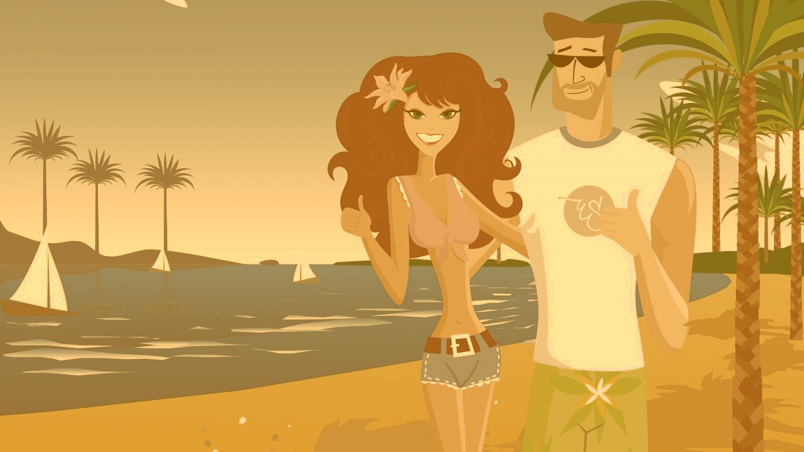 Отпуск на позитиве обои