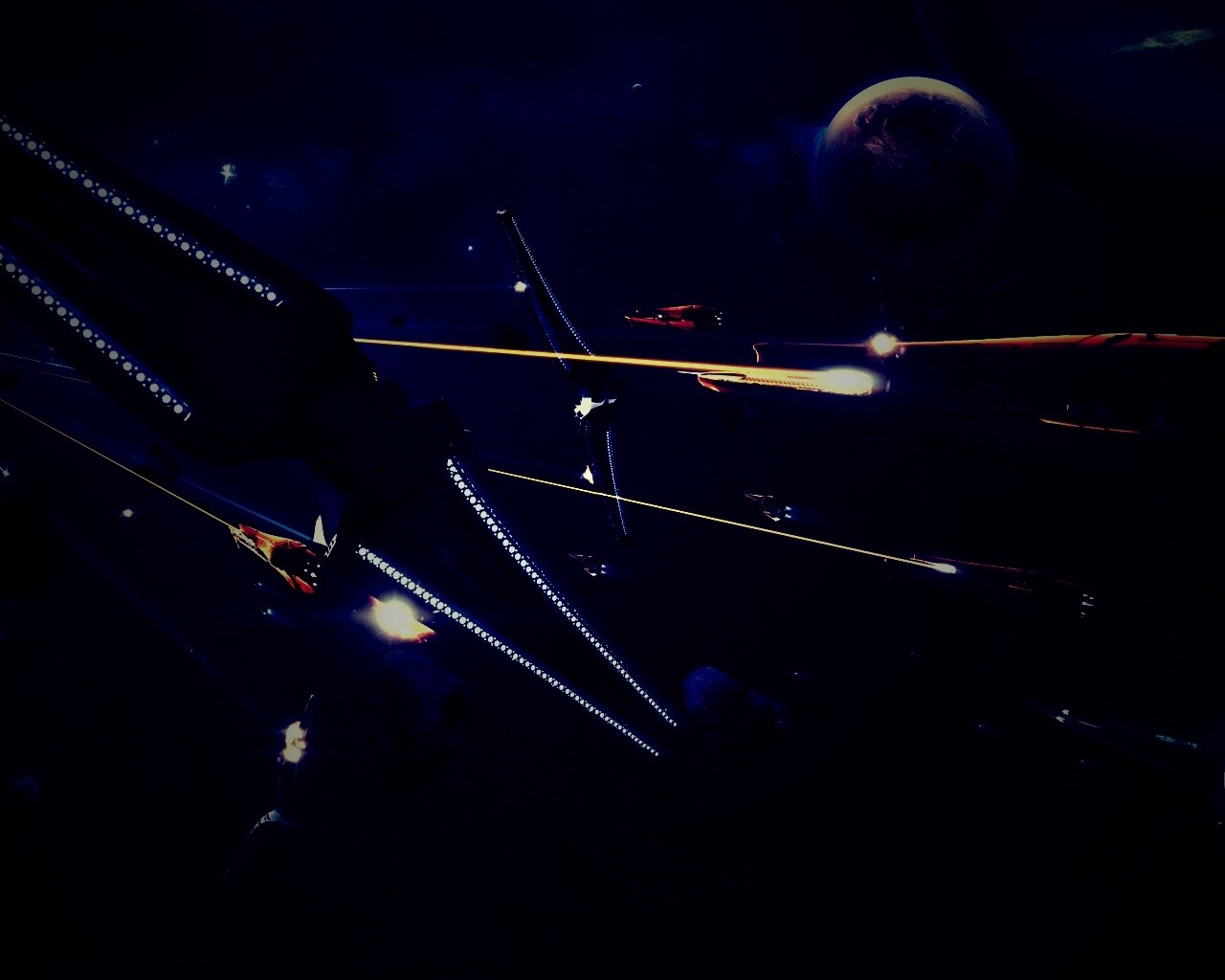 Космическая баталия обои