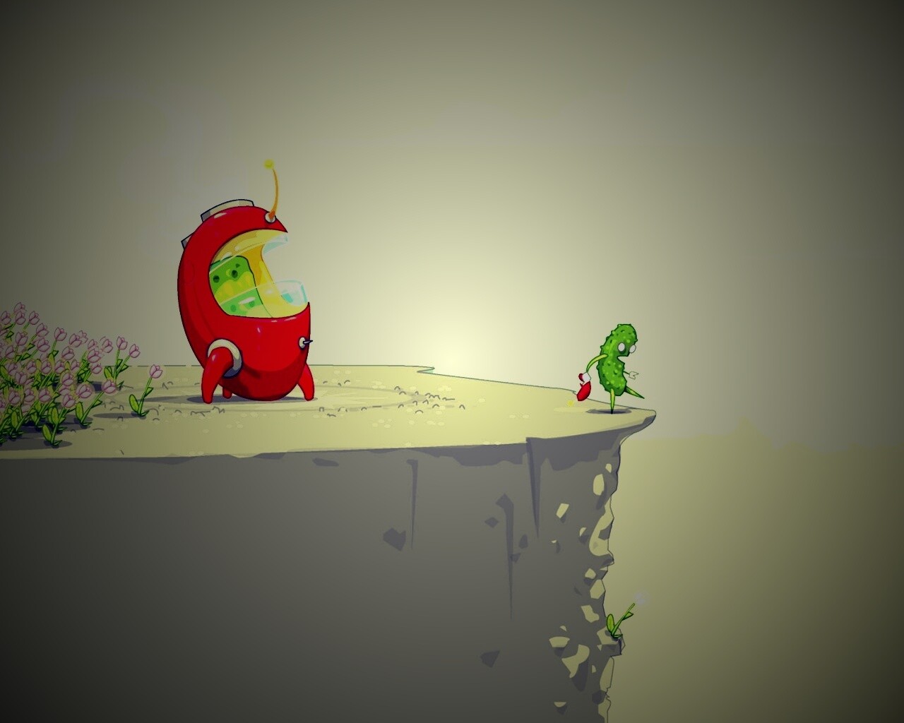 Инопланетное растение обои