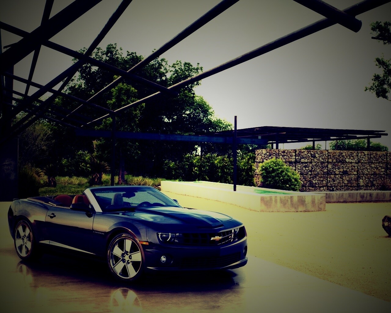Камаро кабриолет обои