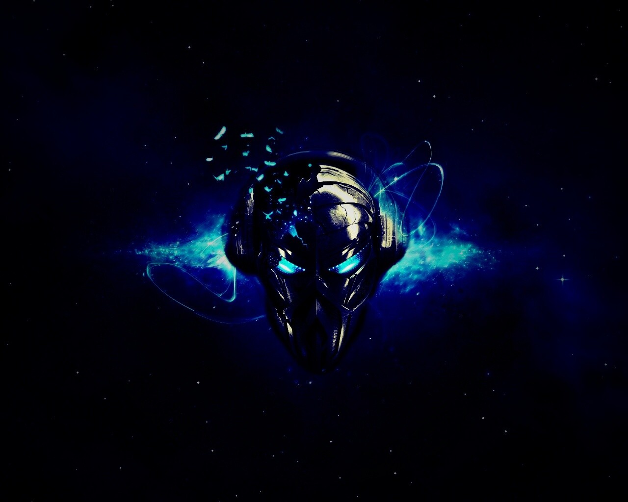 Космический логотип Пиратской Станции обои