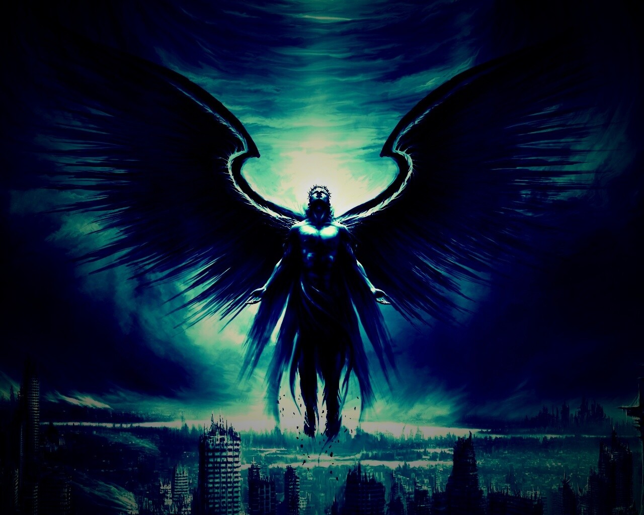 Тёмный ангел обои