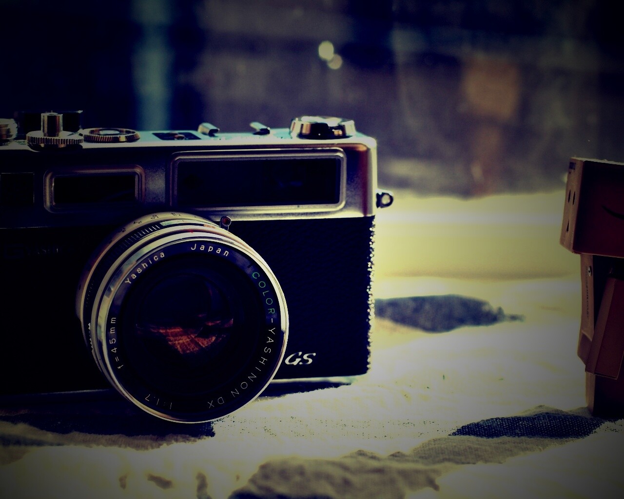 Данбо и ретро фотик обои