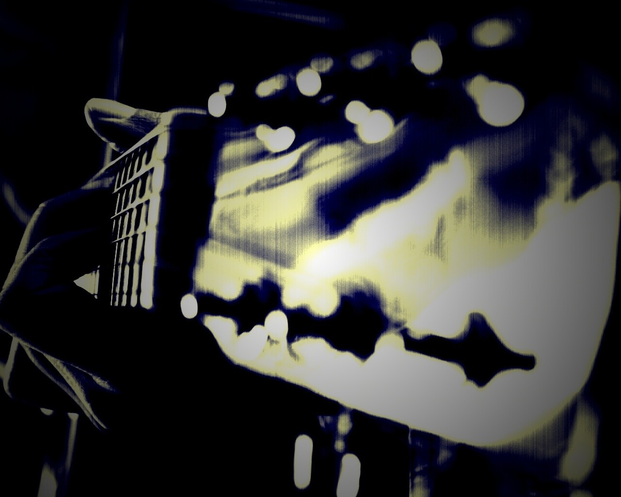 Игра на гитаре обои