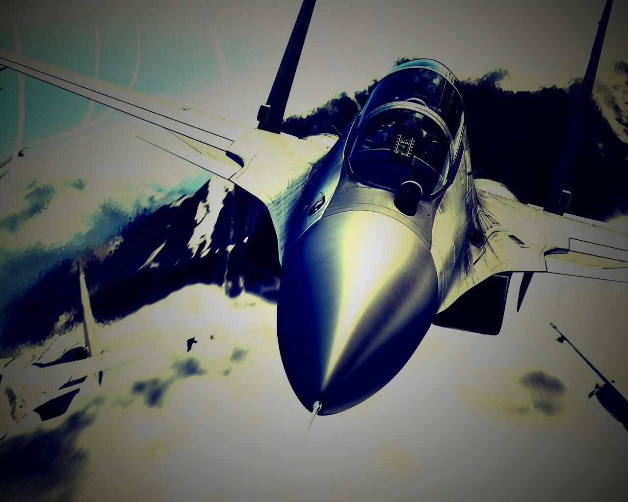 Истребители из игры Tom Clancy Haws 2 обои