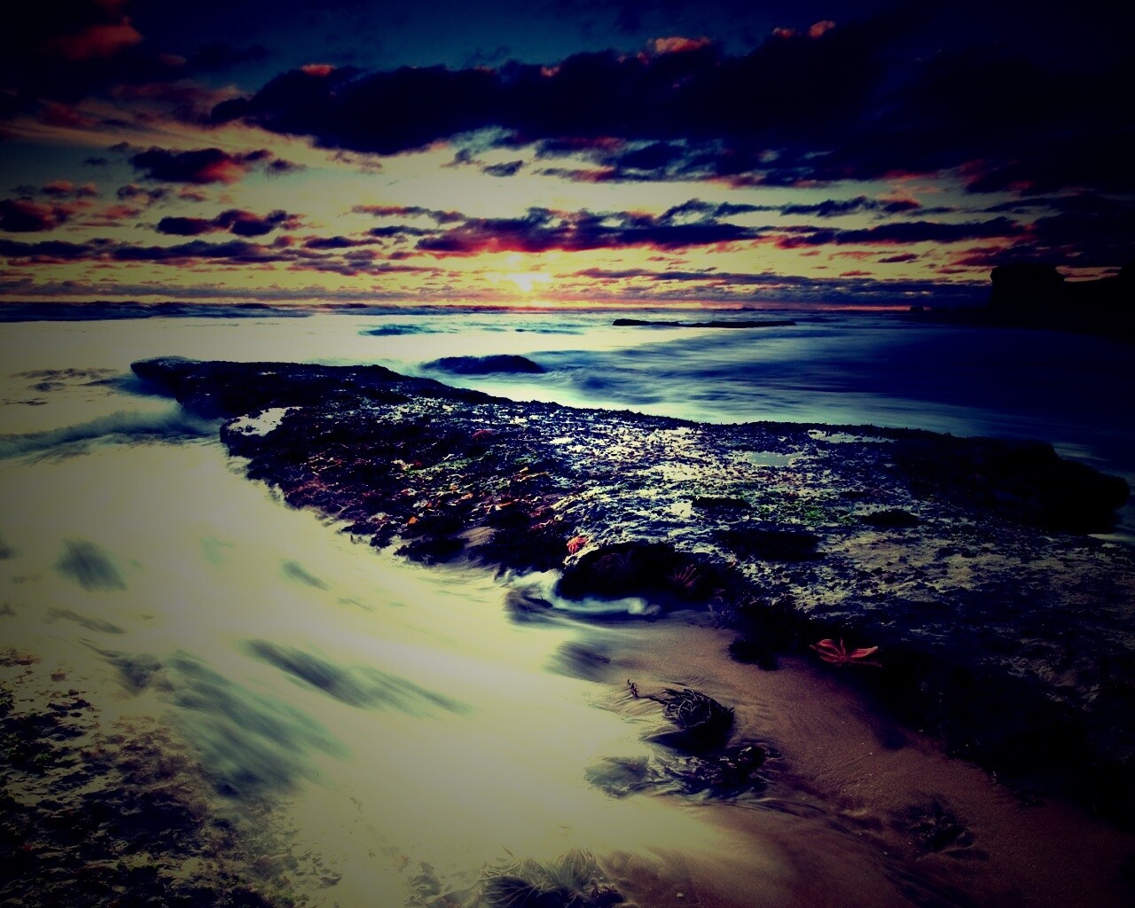 Туманный мыс обои