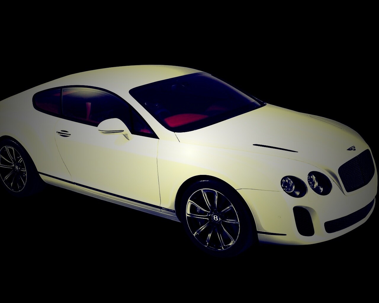 Трехдверный бентли обои