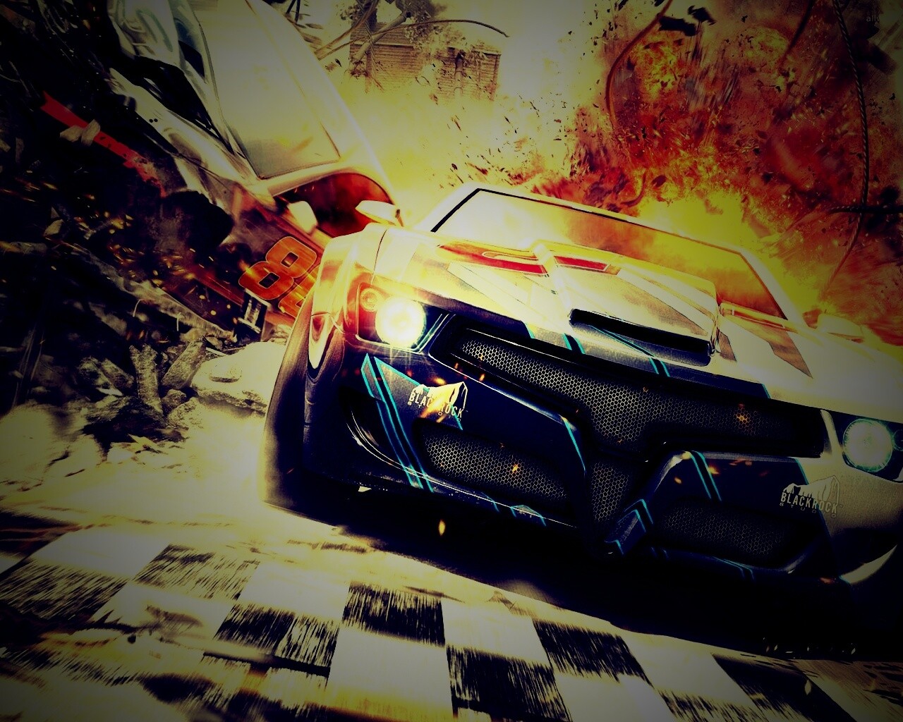 Из игры Split Second обои