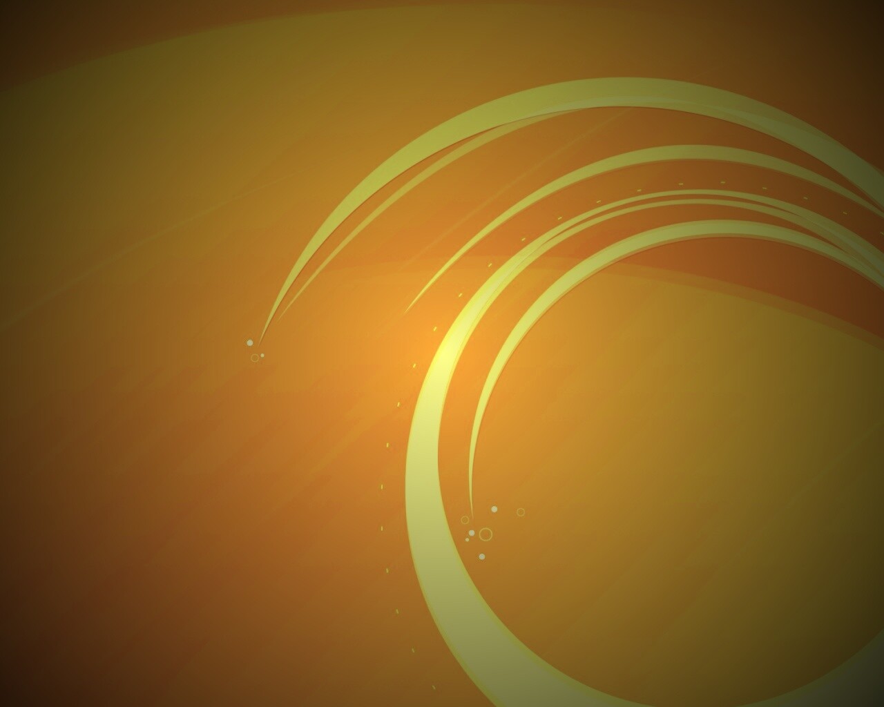 Оранжевая спираль обои