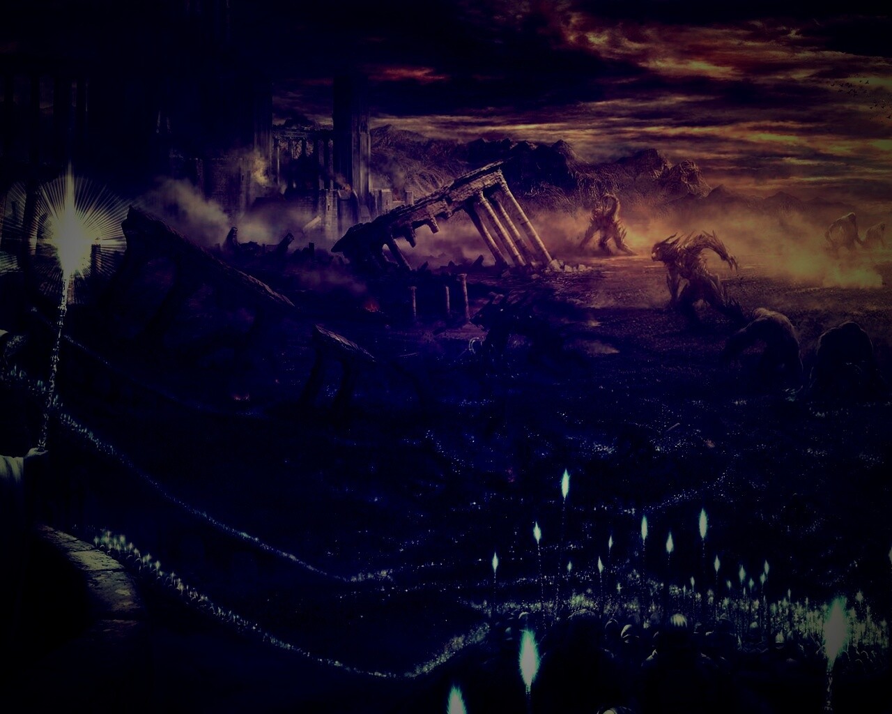 Добро против зла обои