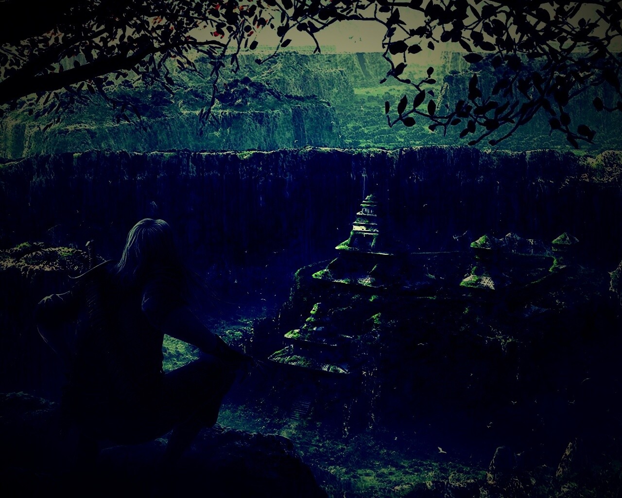 Затерянный город обои