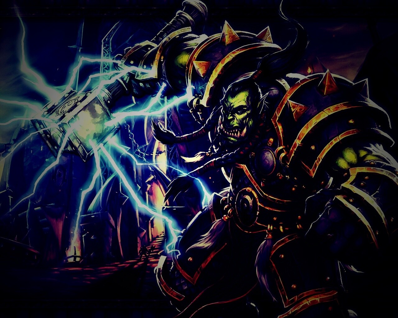 Орк из WOW обои