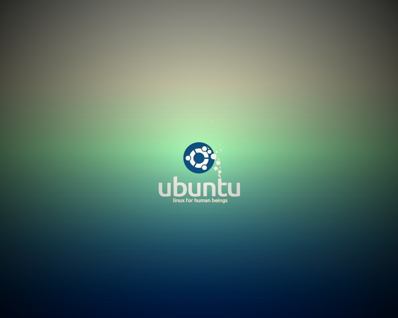 Логотип Ubuntu обои