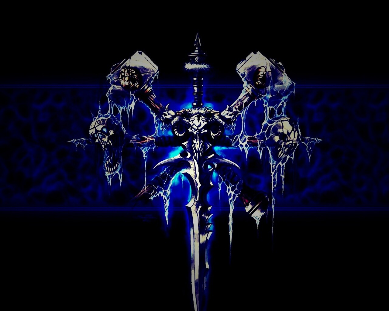 Логотип WarCraft Frothen Throne обои