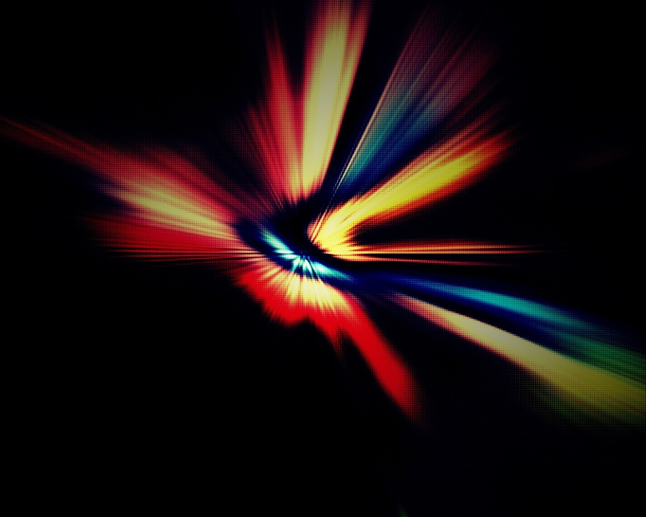 Разноцветные световые волны обои