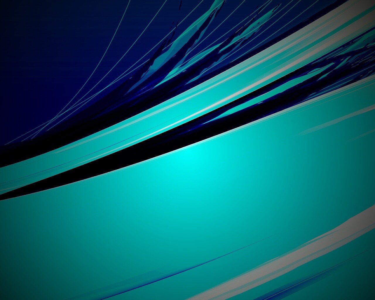 Синие и голубые линии обои