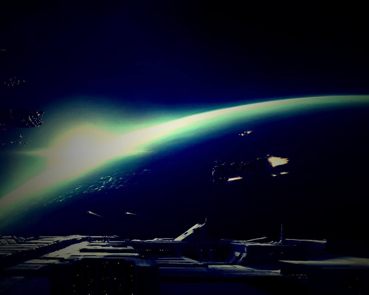 Космическая баталия обои