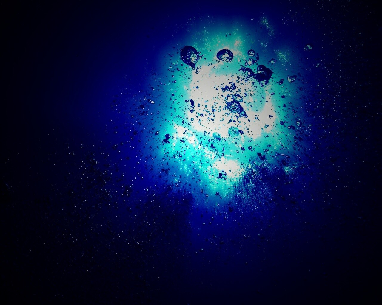 Всплывающие пузыри обои