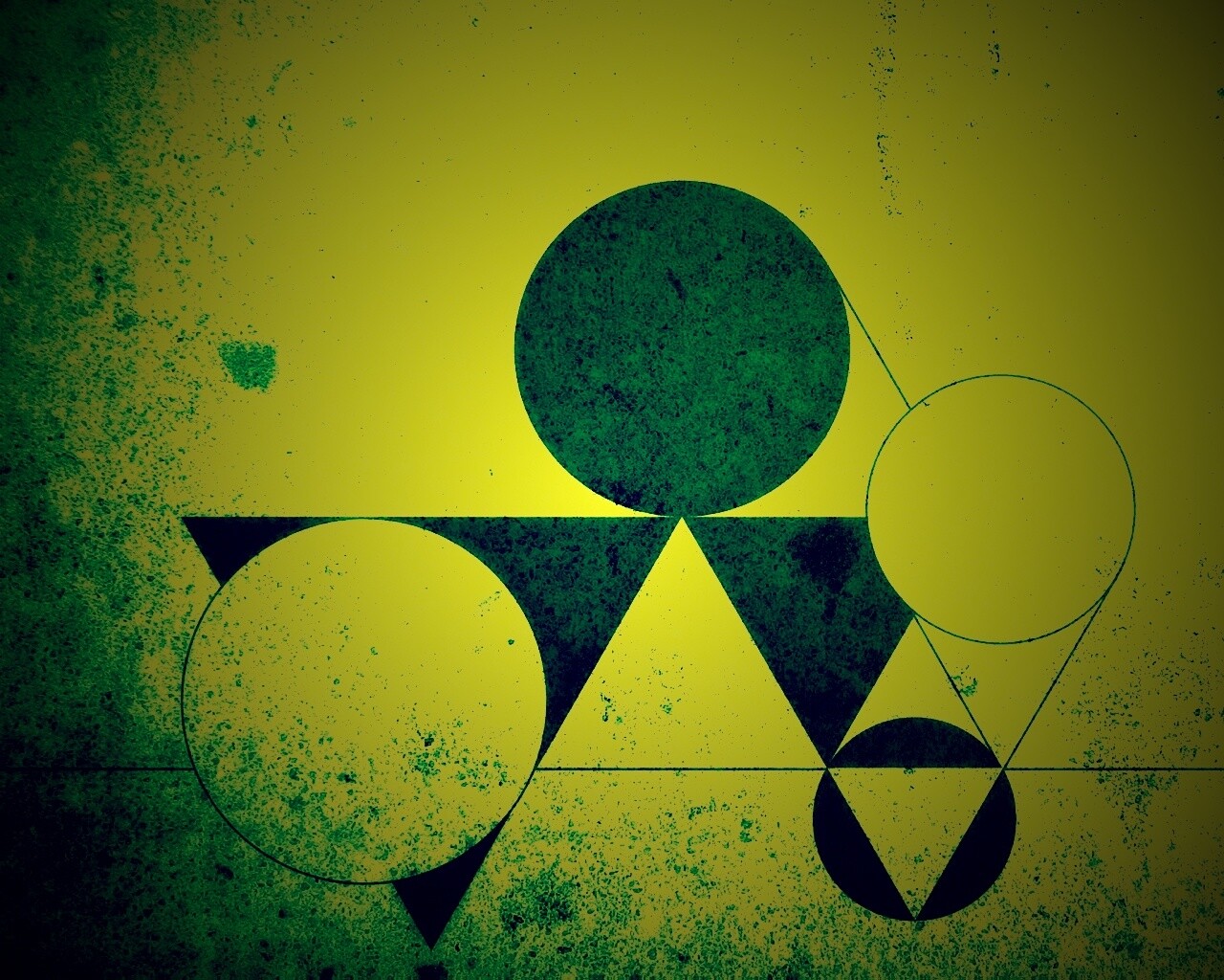 Структура из геометрических фигур обои