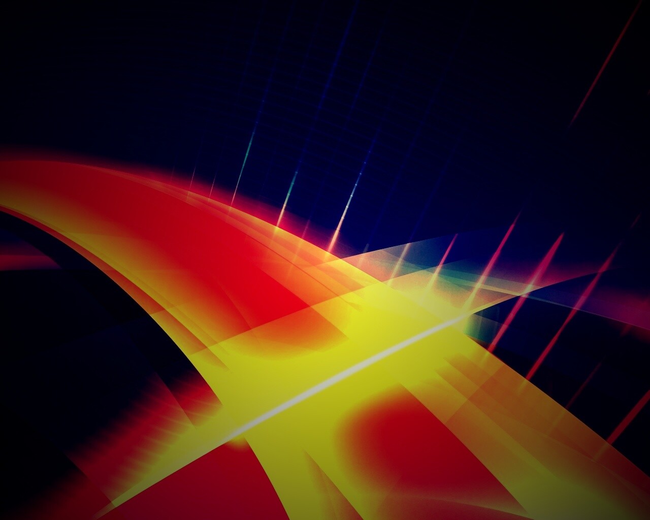 Пересекающиеся оранжевые полосы обои