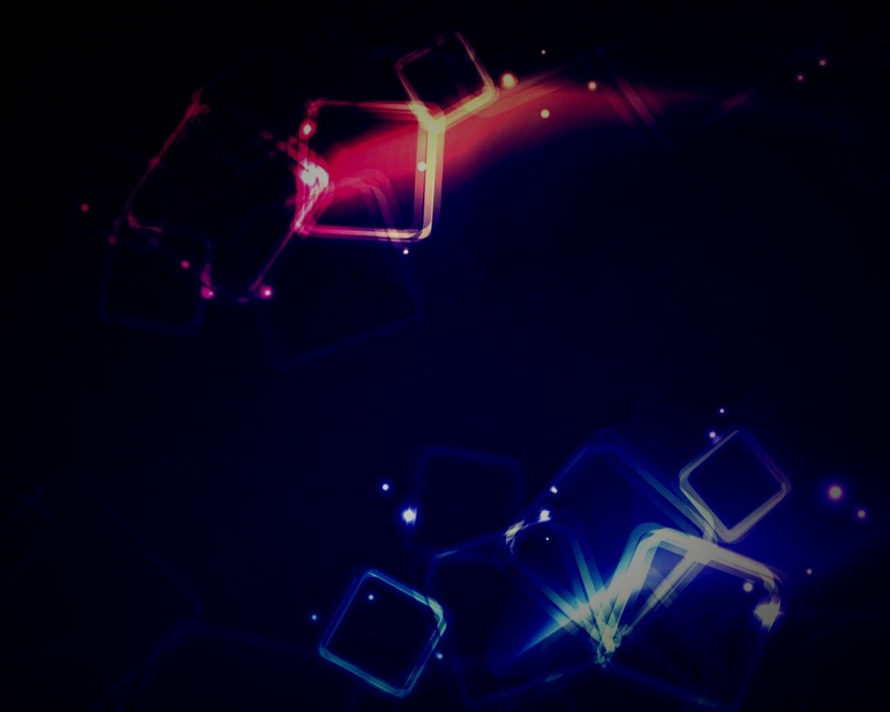 Светящаяся геометрия обои