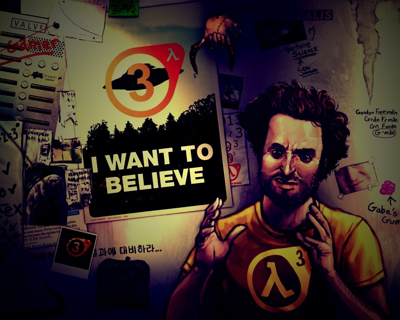 Half Life 3 - I want to believe обои