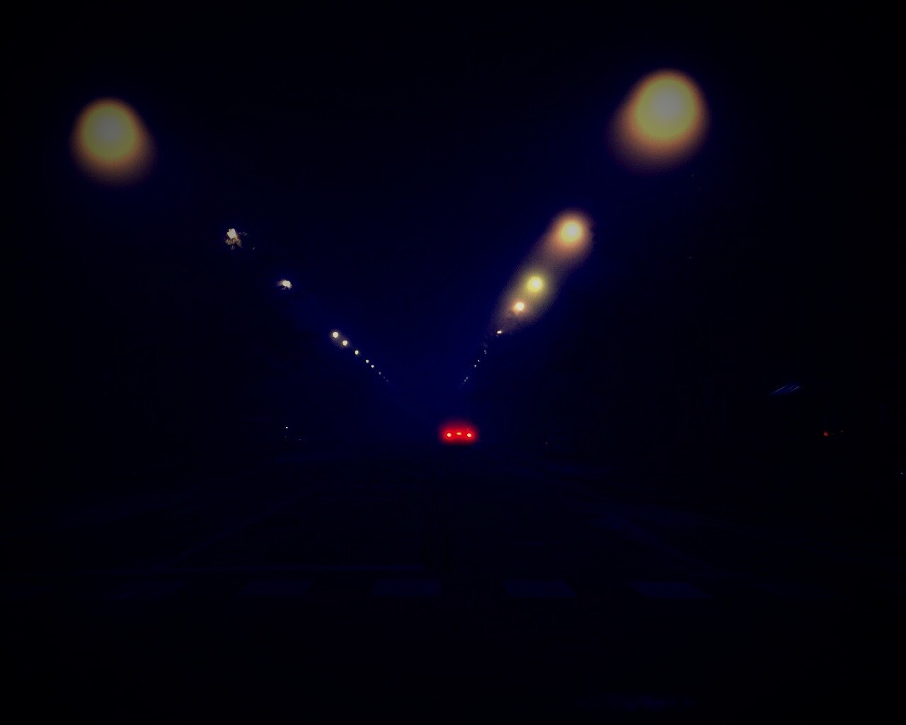 Ночная улица обои