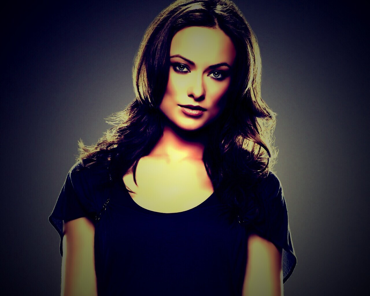 Фотосессия Оливии Уайлд обои