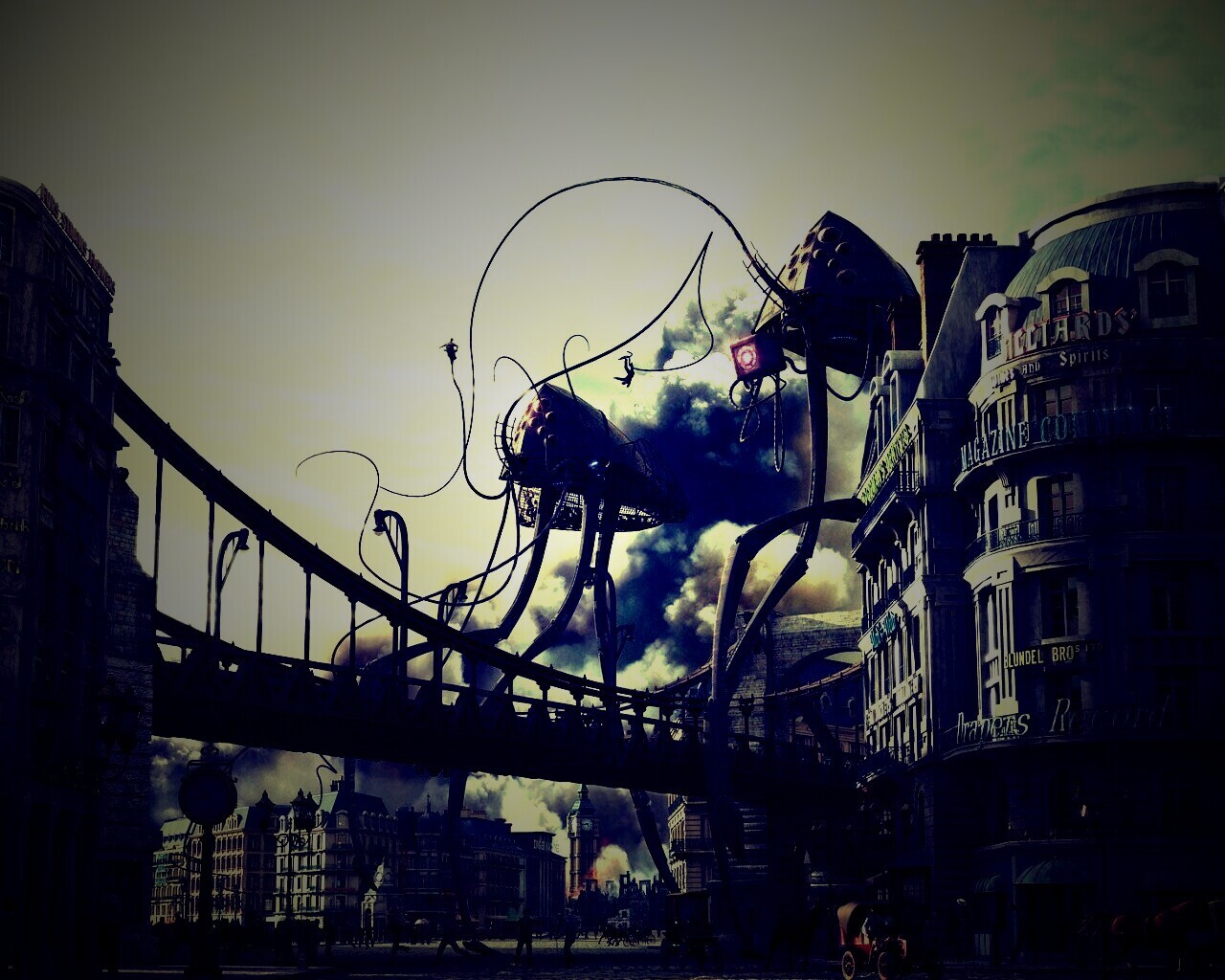 Война миров обои