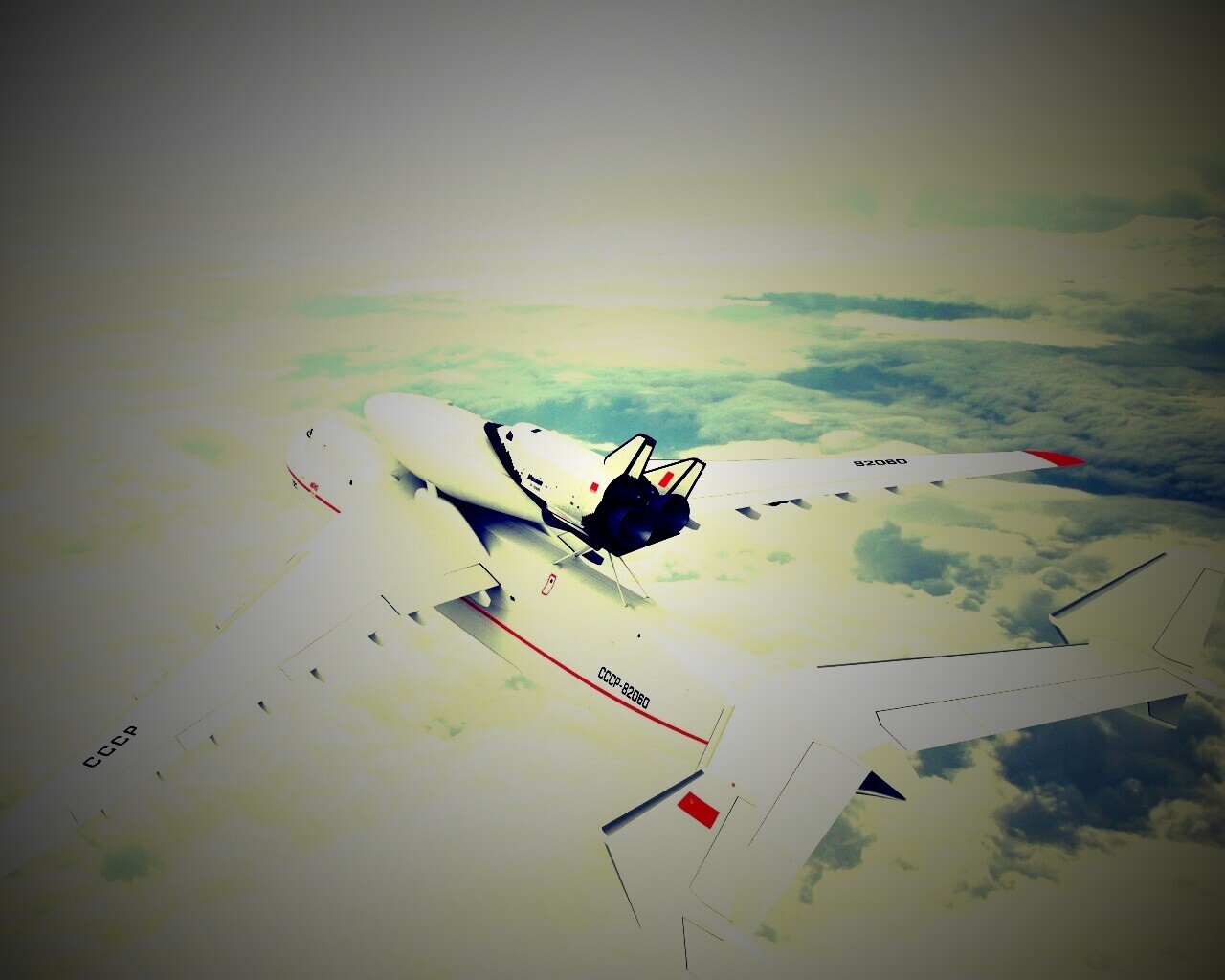 Грузовой самолёт обои