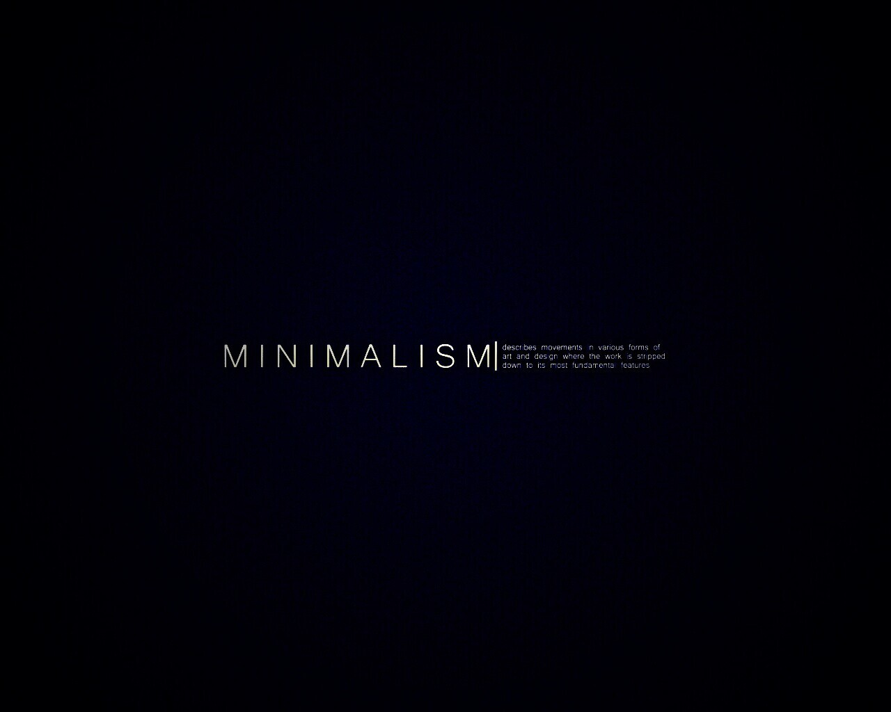 Минимализм обои