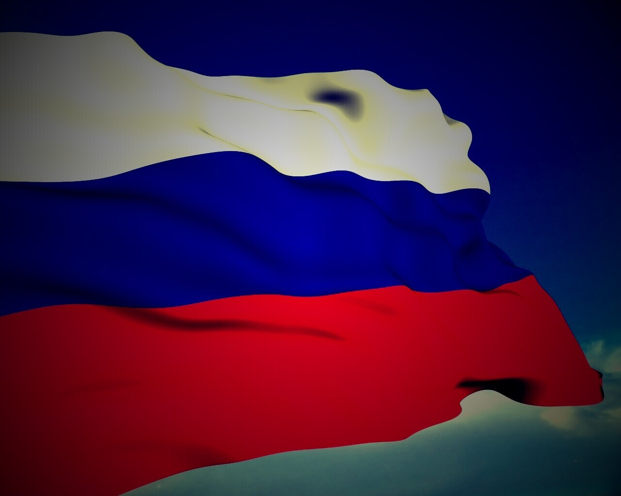 Флаг России обои