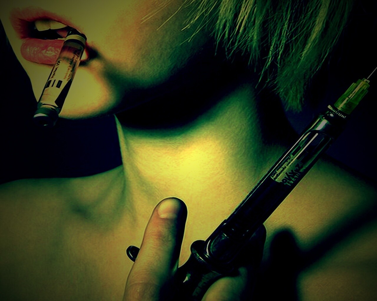 Наркоманка обои