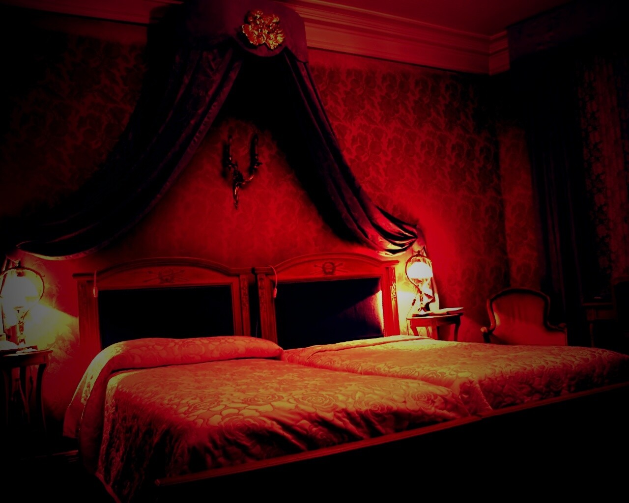 Спальня обои