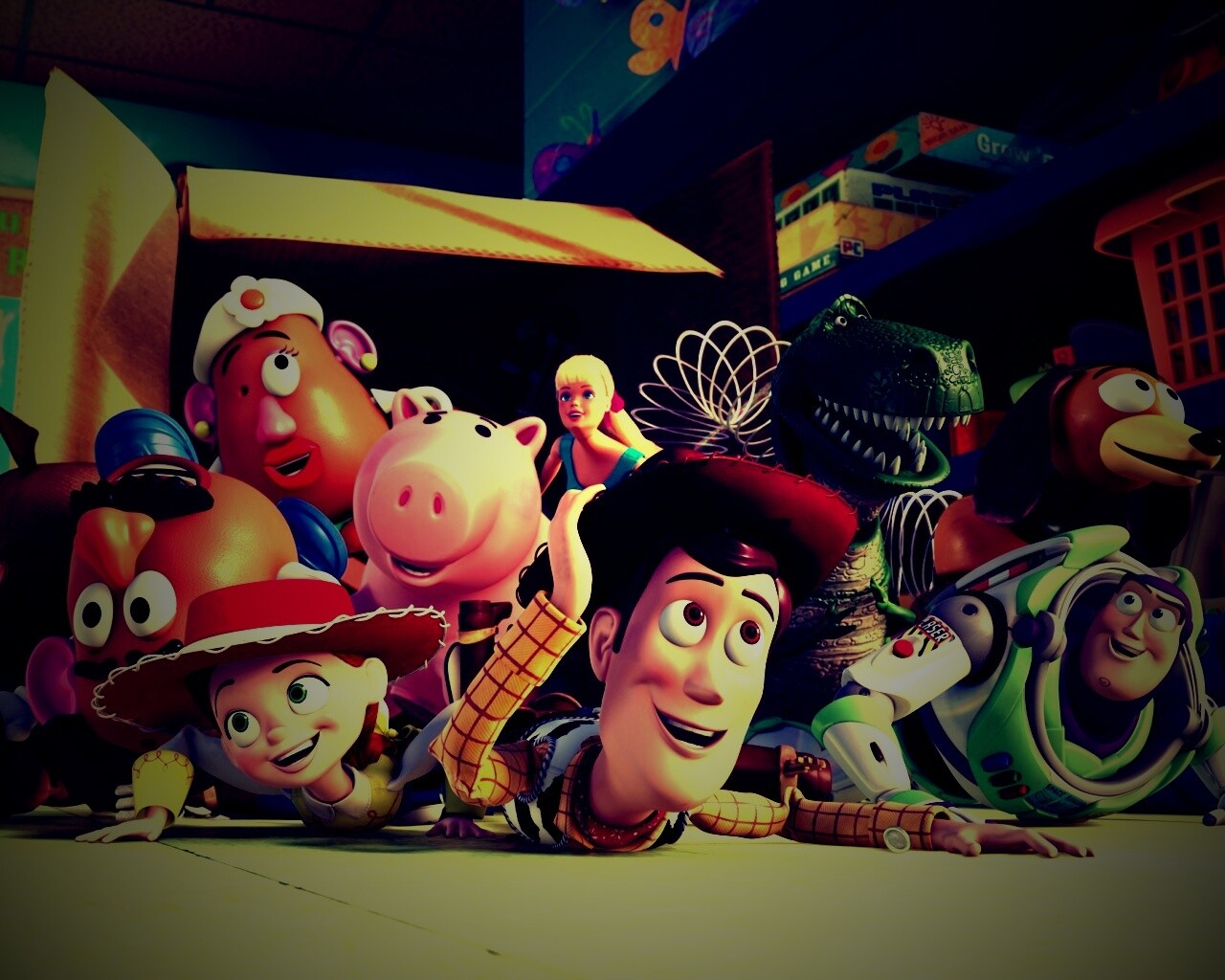 История игрушек обои