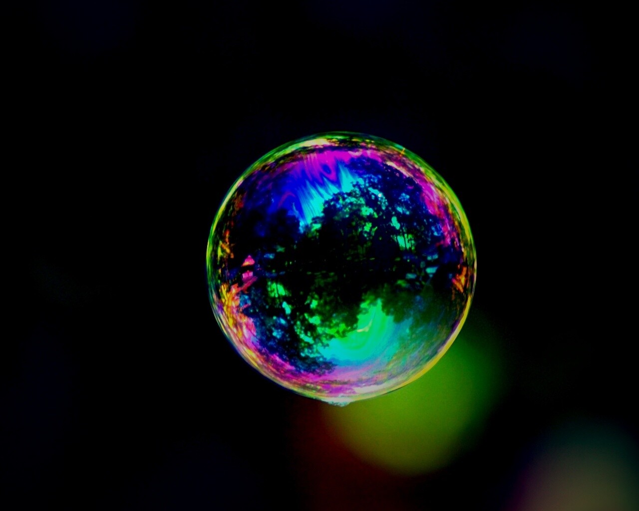 Мыльный пузырь обои