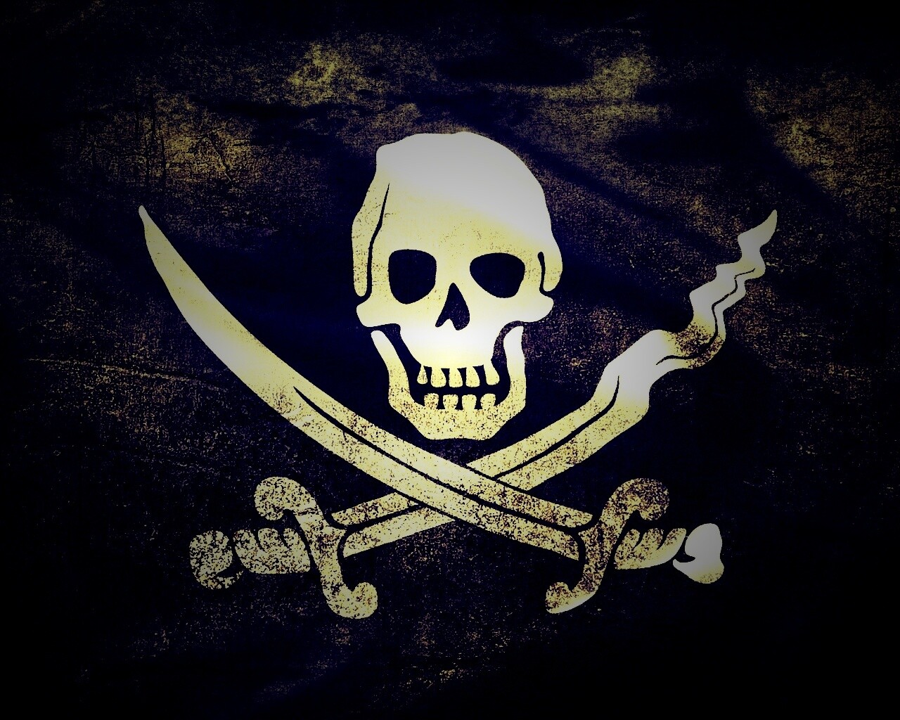 Пиратский флаг обои