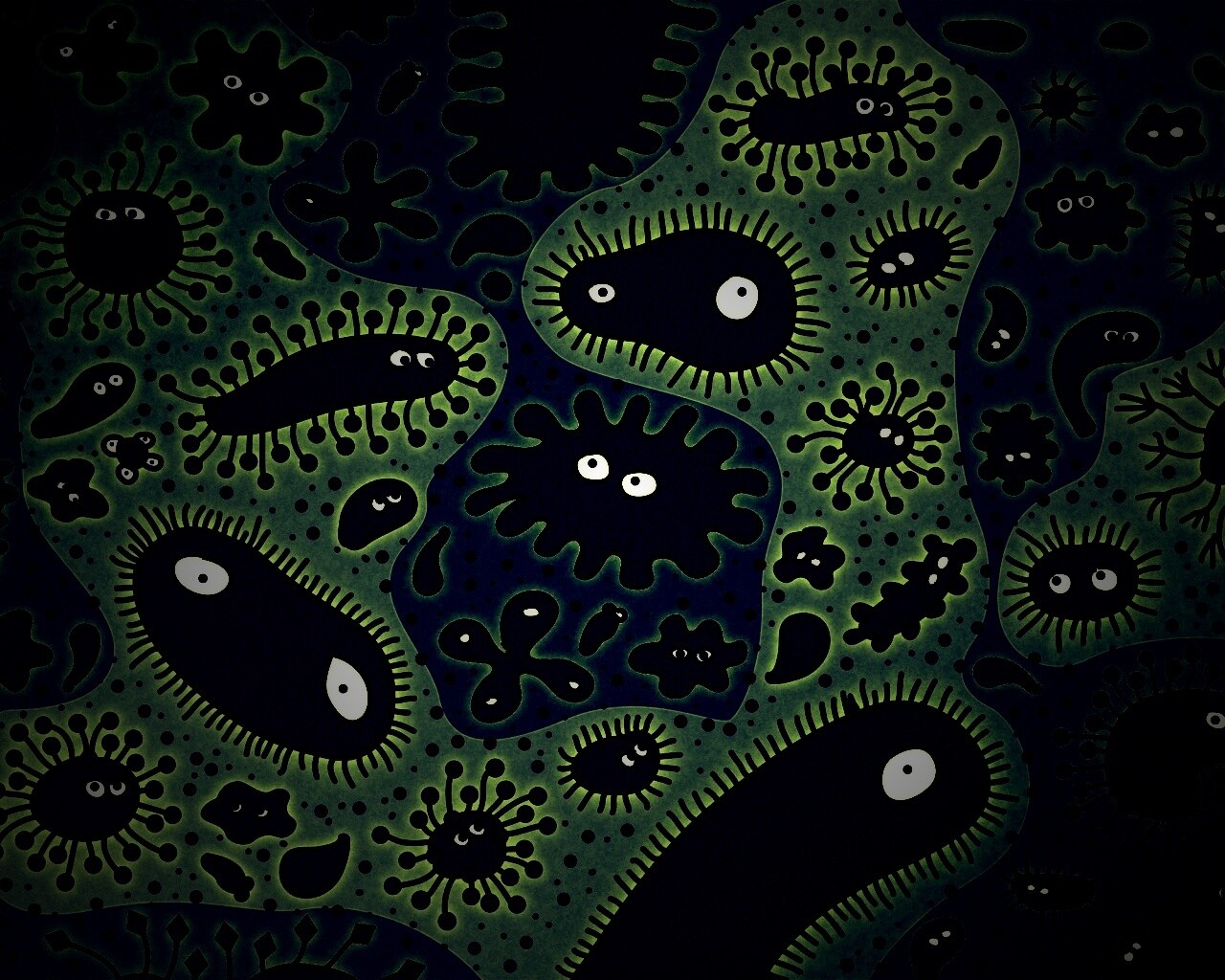 Микроорганизмы обои