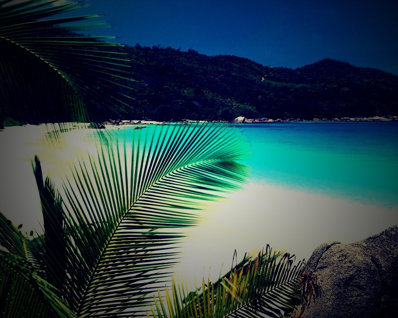 Лазурная лагуна обои